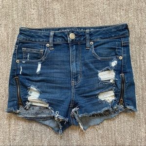 AEO jean shorts